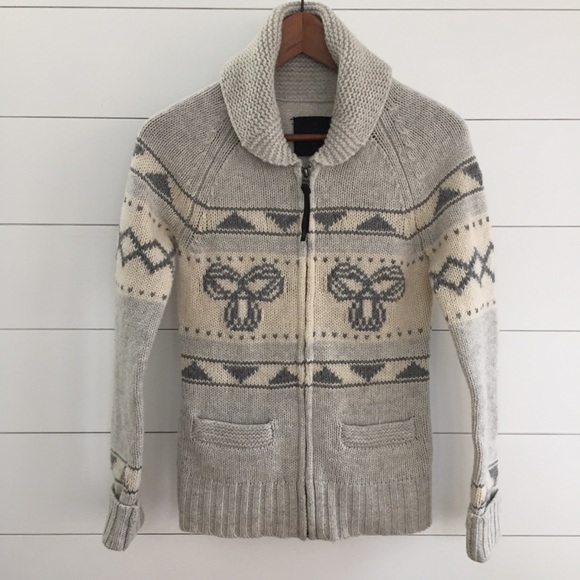 π SOLD! ARITZIA | TNA Lambswool Cardigan Sweater - Picture 4 of 8